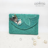 Firoza Feather Saga Flap bag